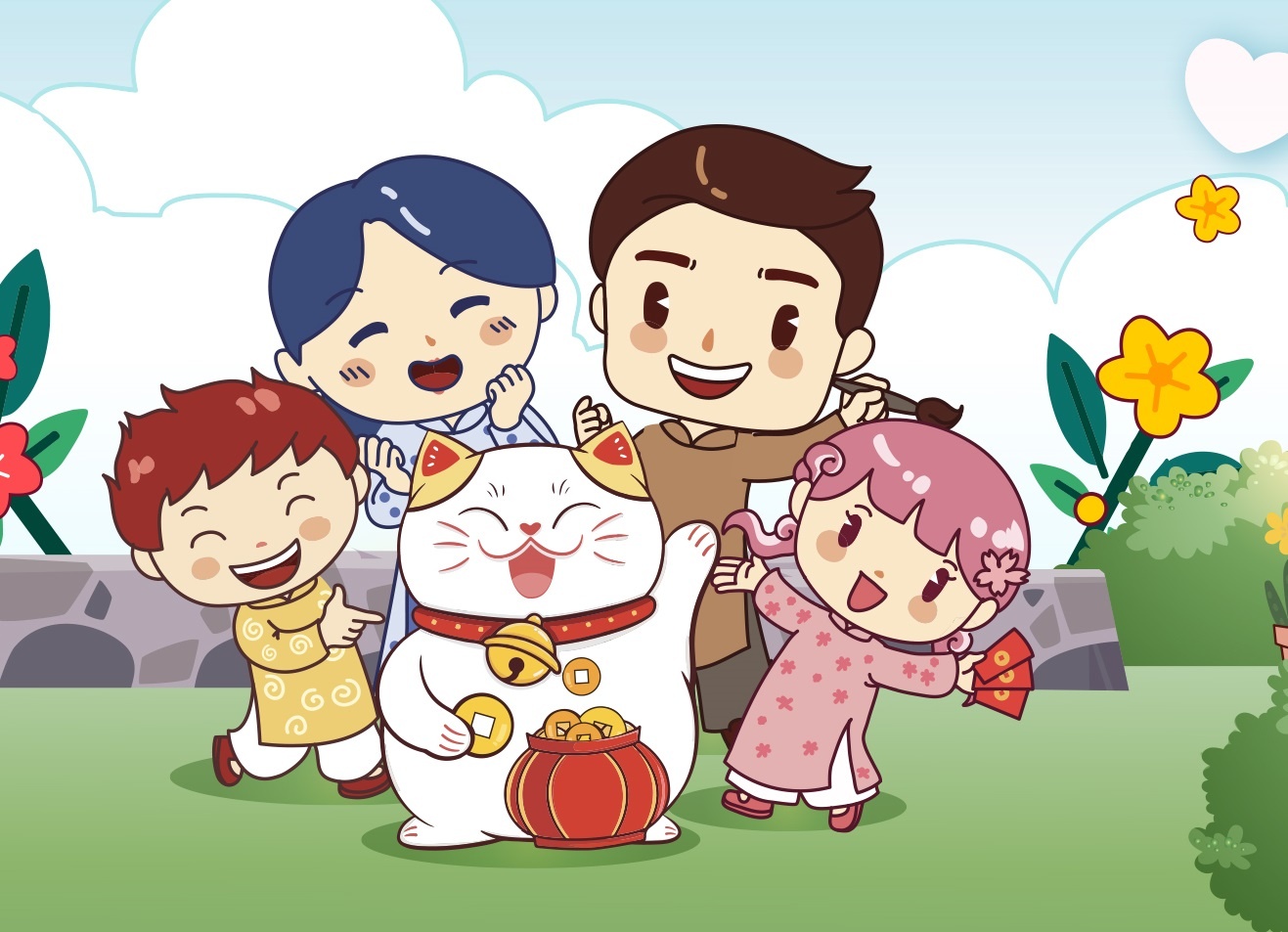 Dai-ichi Life Viet Nam ra mat bo Zalo stickers va MV chuc Tet 2023 hinh anh