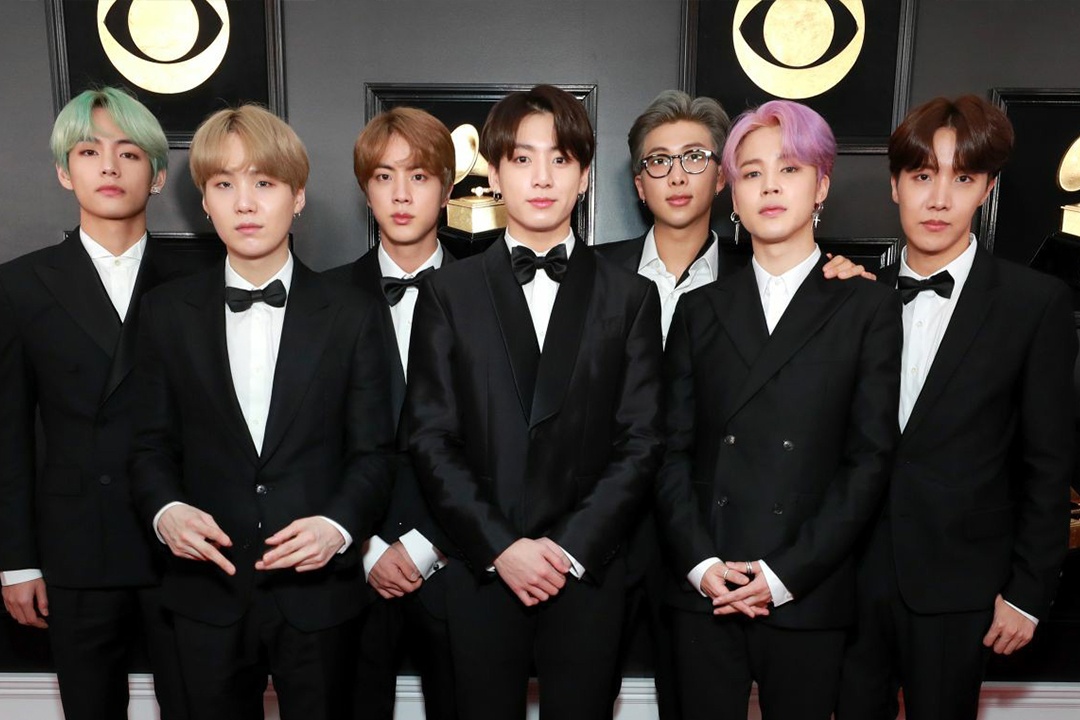 BTS lap ky luc moi tai le trao giai Grammy lan thu 65 hinh anh