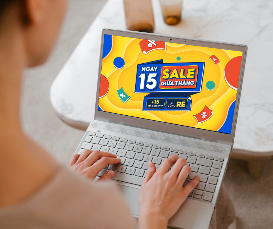 Shopee,  sale giua thang anh 5