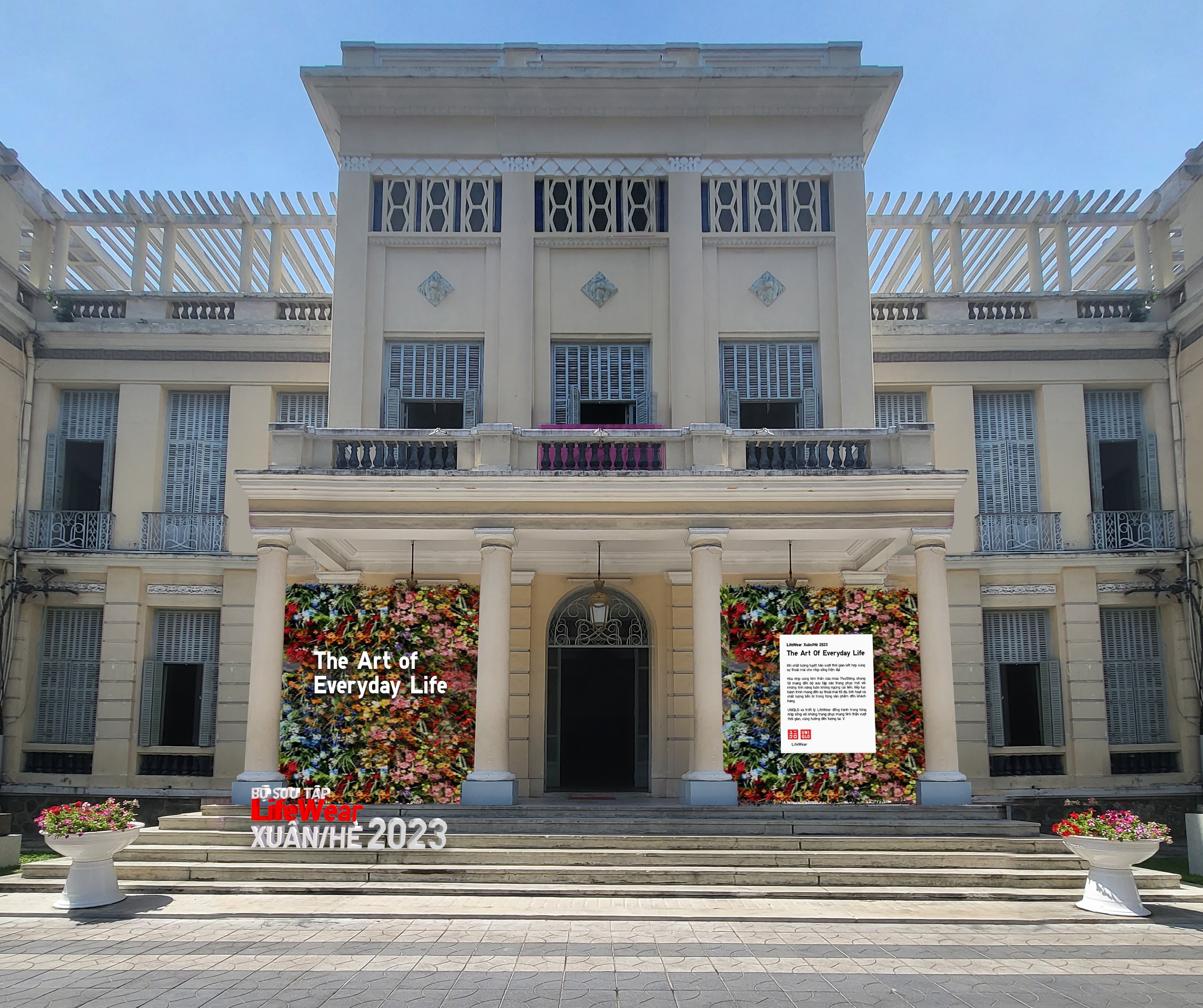 Trien lam Uniqlo anh 1