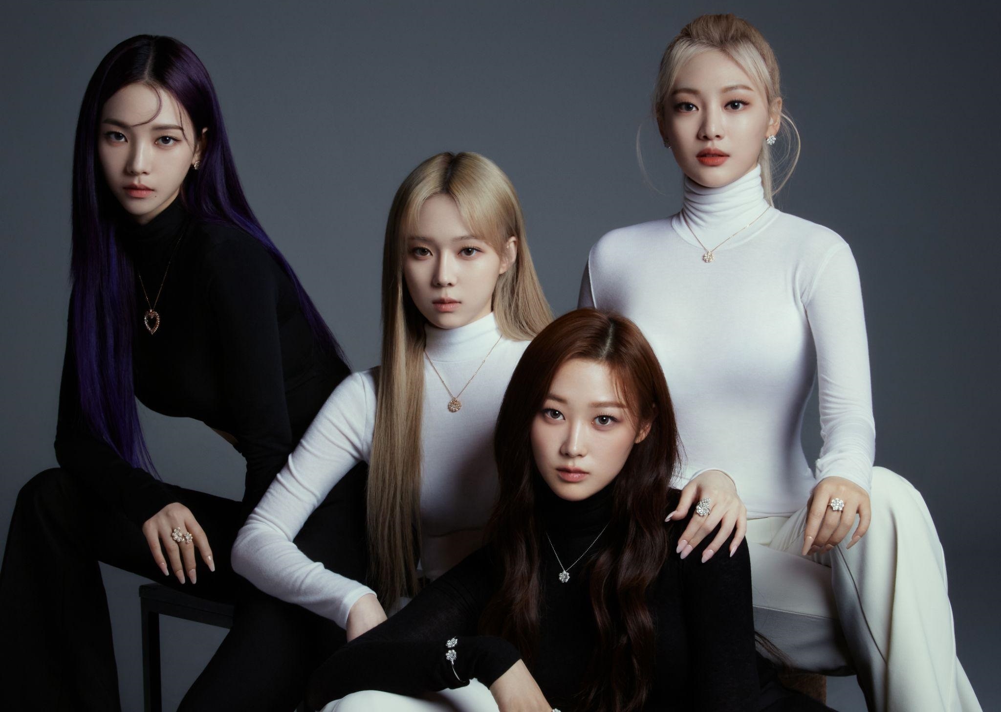 Chopard hop tac nhom nhac Kpop aespa quang ba BST trang suc moi hinh anh