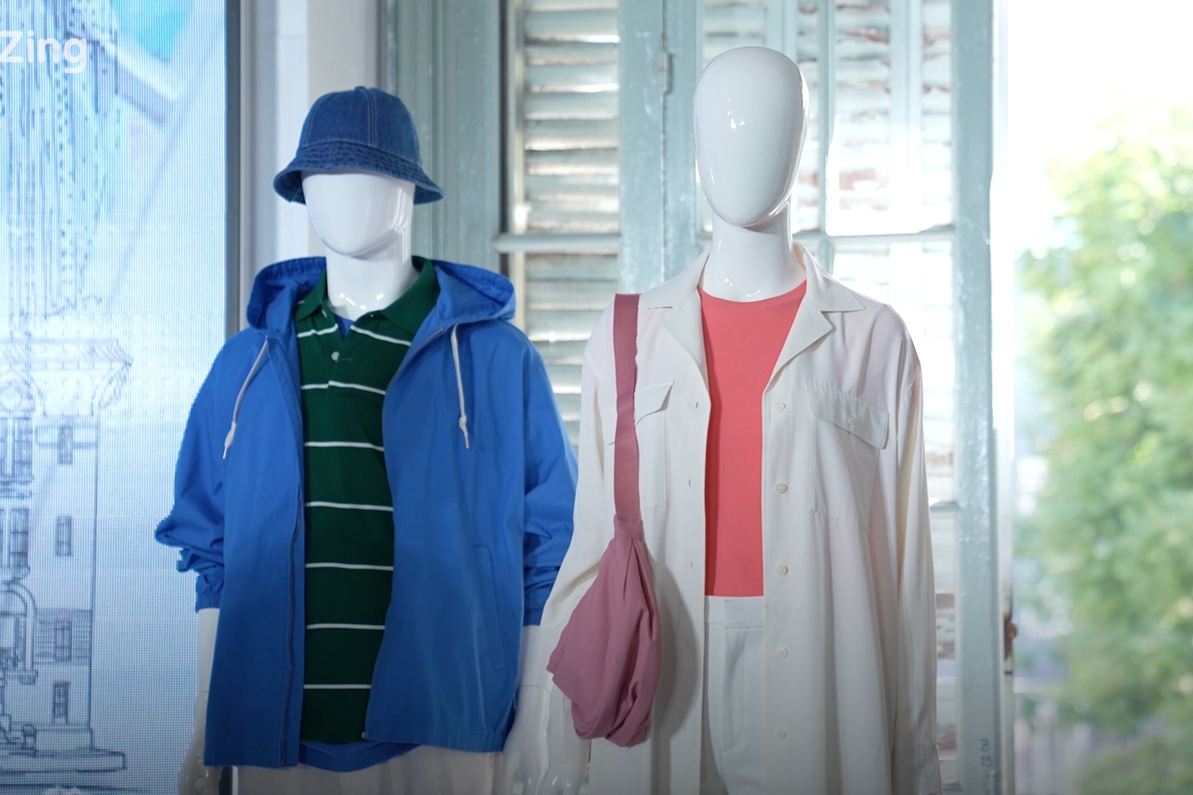 Khoanh khac doi thuong toa sang trong BST LifeWear Xuan He cua Uniqlo hinh anh