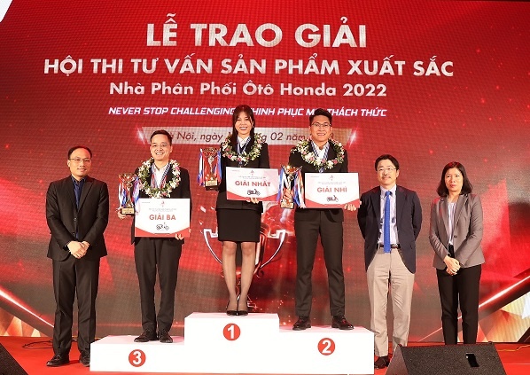 Honda Viet Nam cong bo ket qua Hoi thi Tu van san pham xuat sac 2022 hinh anh