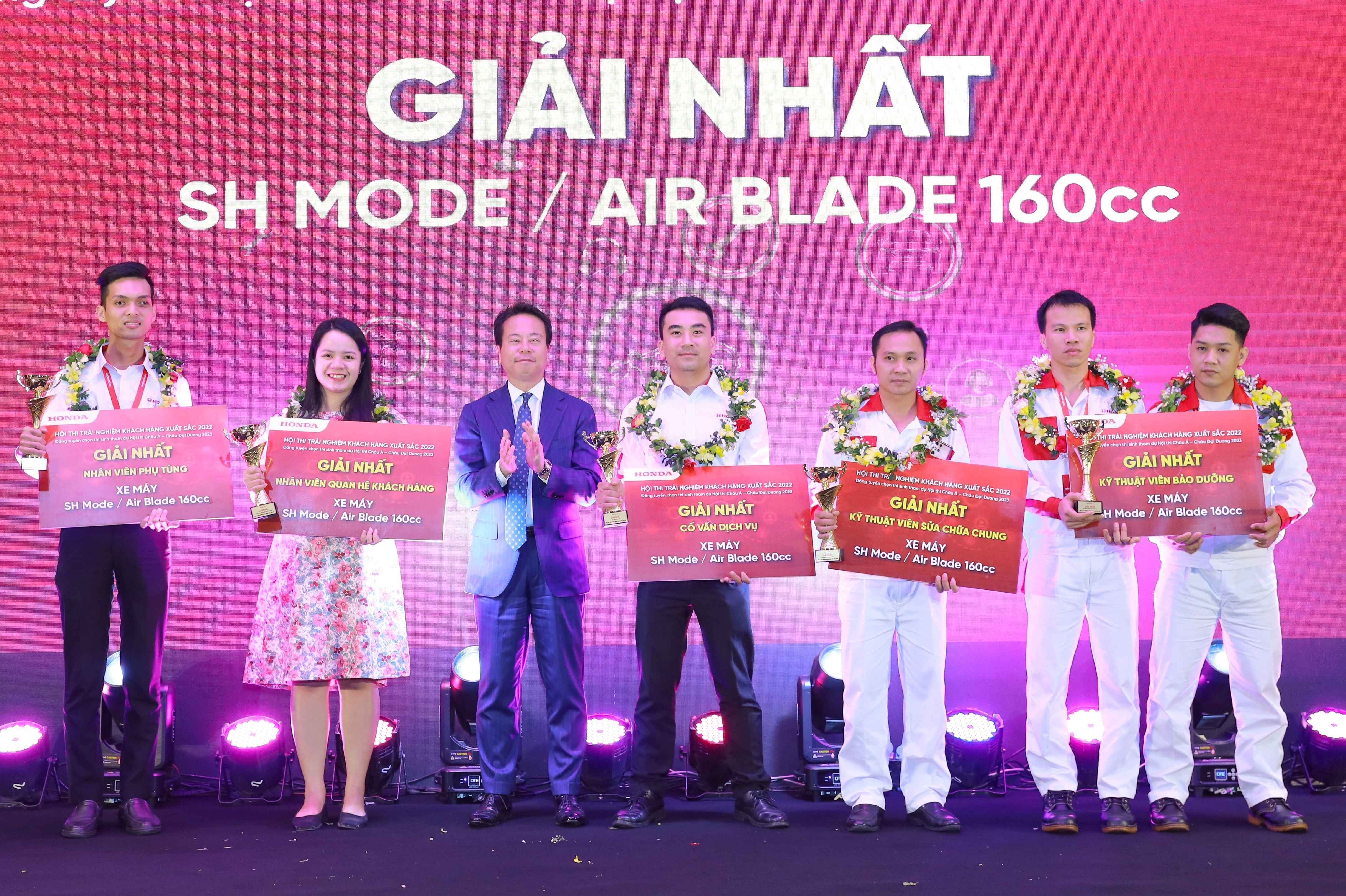 Honda Viet Nam cong bo ket qua hoi thi trai nghiem khach hang xuat sac hinh anh