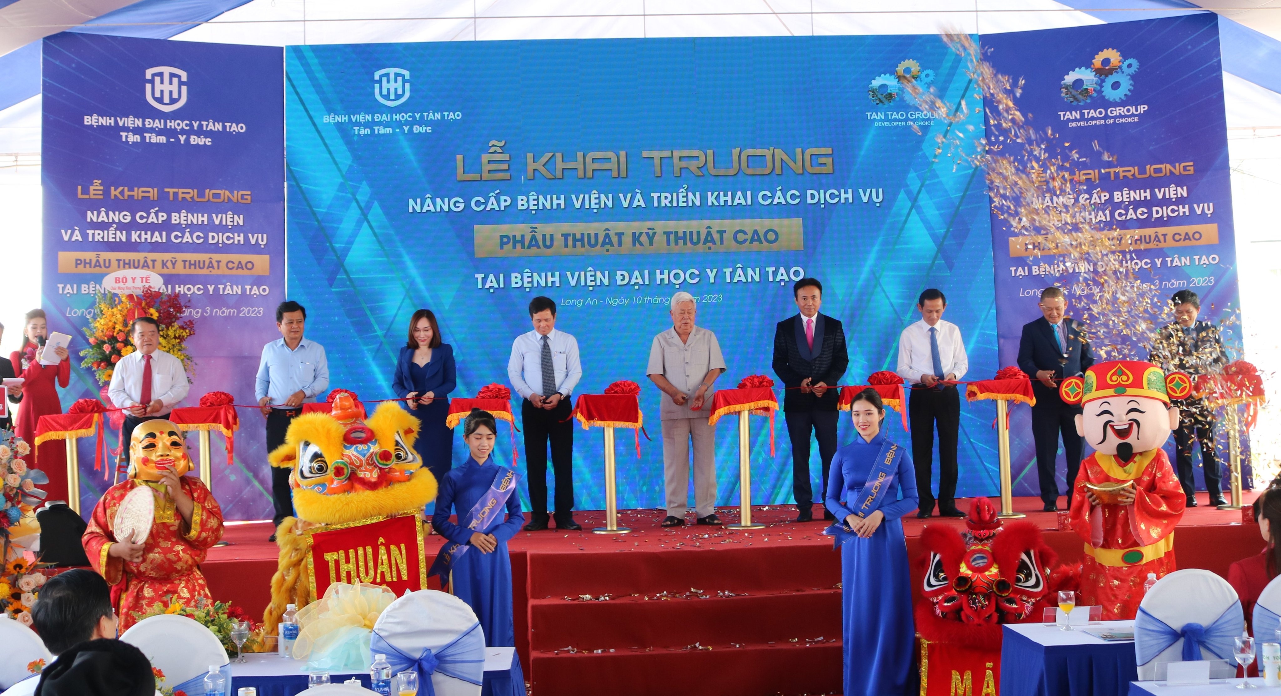 BV Dai hoc Y Tan Tao khai truong nang cap, trien khai dich vu moi hinh anh