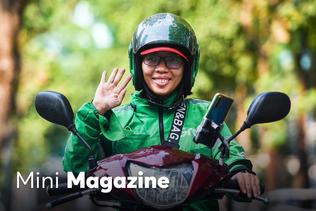 Nu tai xe cong nghe: 'Dong luc den tu cau chuyen vui tung chuyen xe' hinh anh