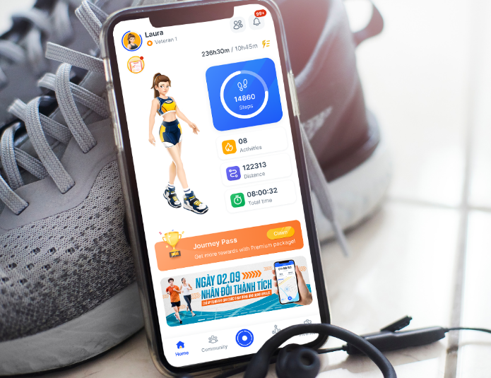 Them dong luc tap luyen cung ung dung chay bo thuan Viet UPRACE hinh anh