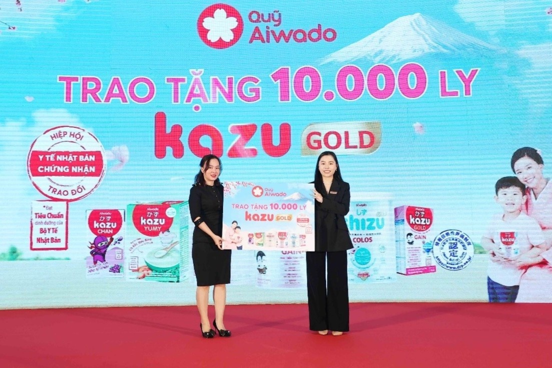 Quy Aiwado chung tay vi benh nhi ung thu voi 'Hanh trinh hanh phuc' hinh anh