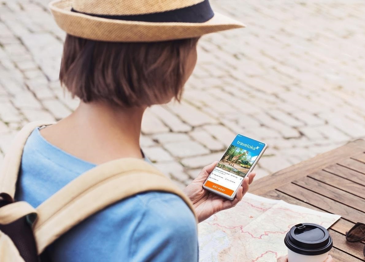 My nhan man anh Baifern Pimchanok lam tan dai su thuong hieu Traveloka hinh anh