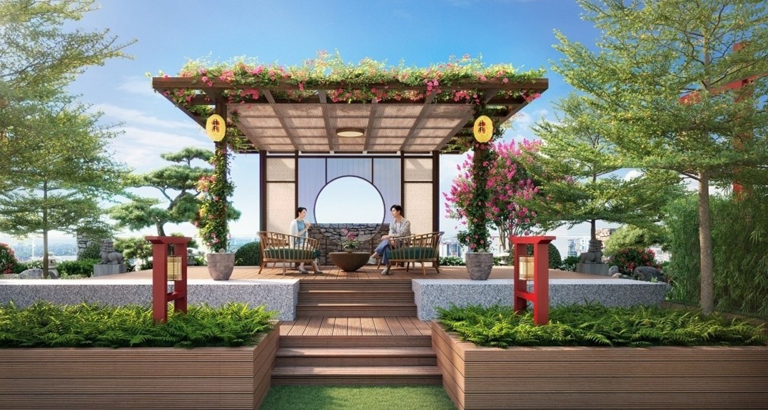 Kham pha 'vuon Nhat tren may' tai phia tay Ha Noi hinh anh