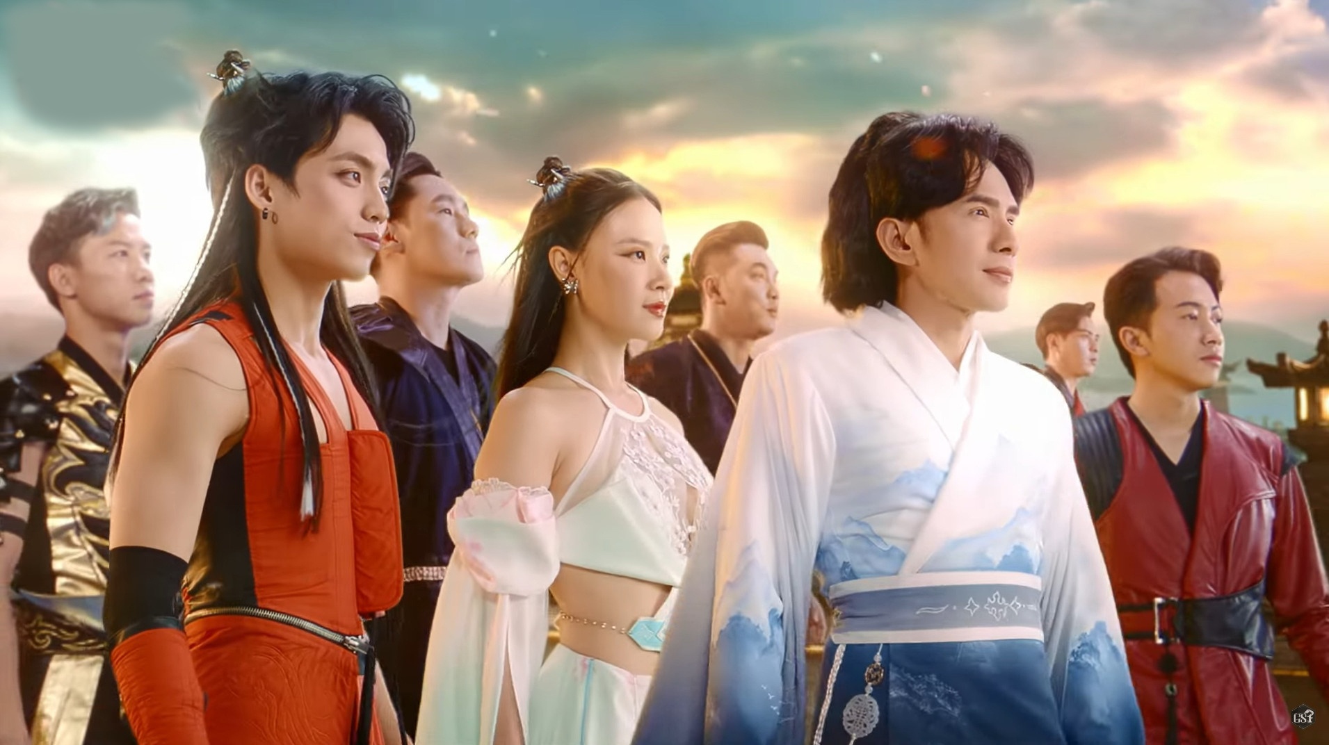 Dan Truong, MONO va dan than tuong da the he trong TVC Kiem The Origin hinh anh