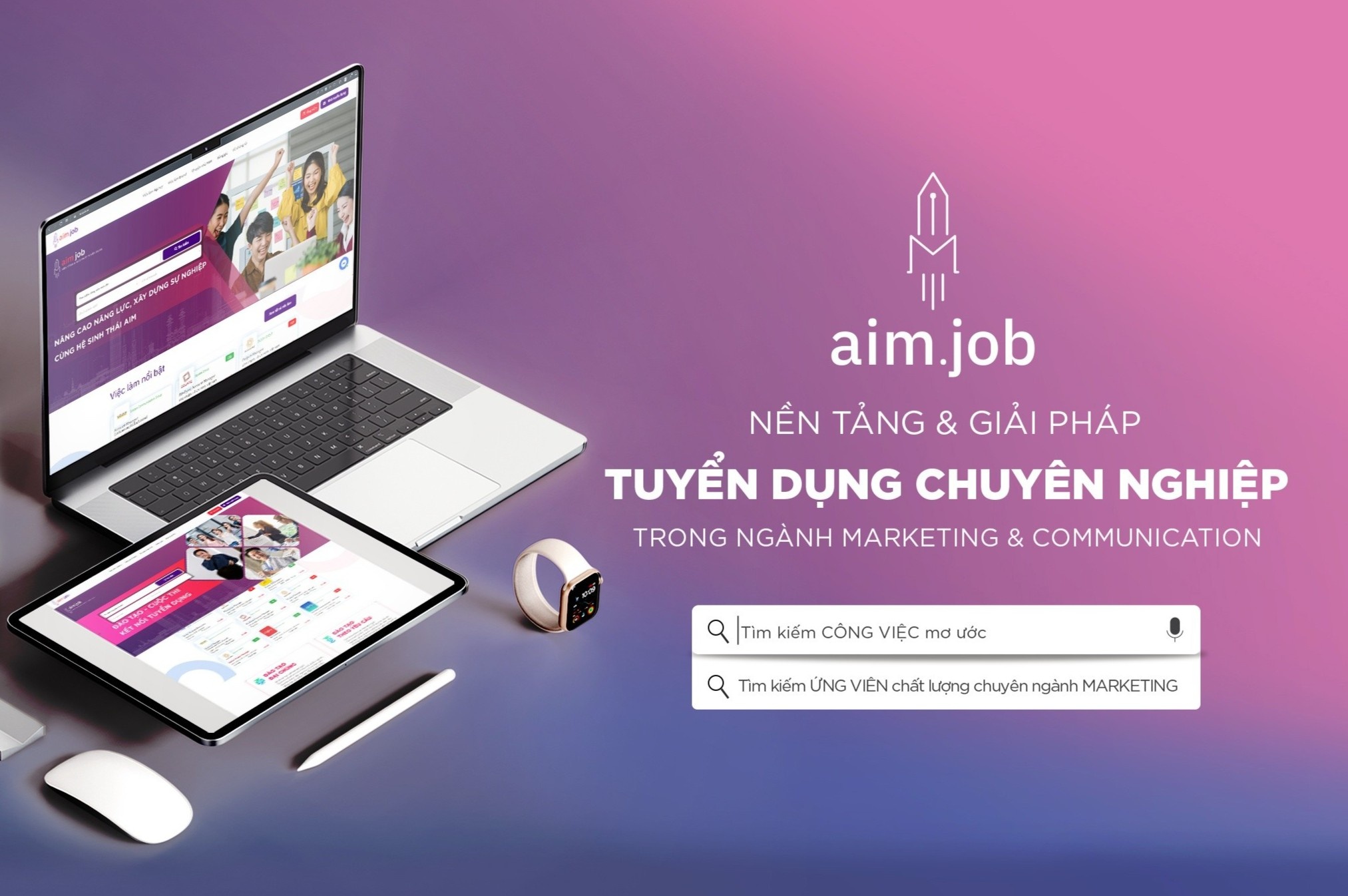 AIM Job kien tao he sinh thai toan dien hinh anh