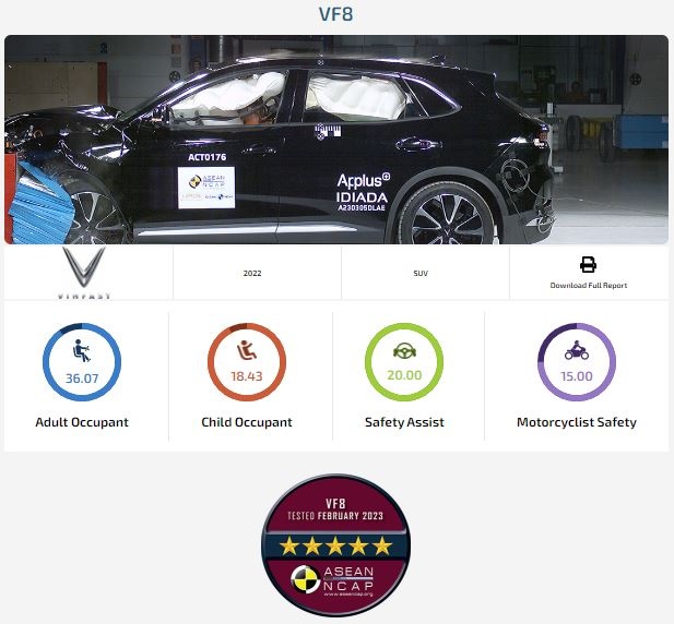 xe dien,  VinFast VF 8 anh 1