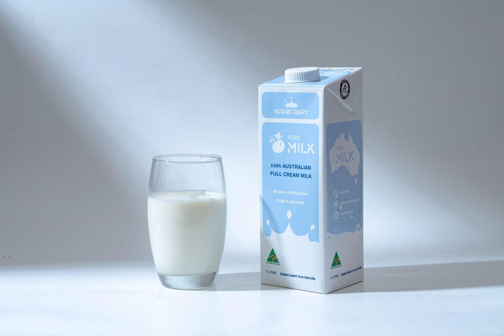 Thuong hieu sua tuoi Australia Kinns Dairy gia nhap thi truong Viet hinh anh