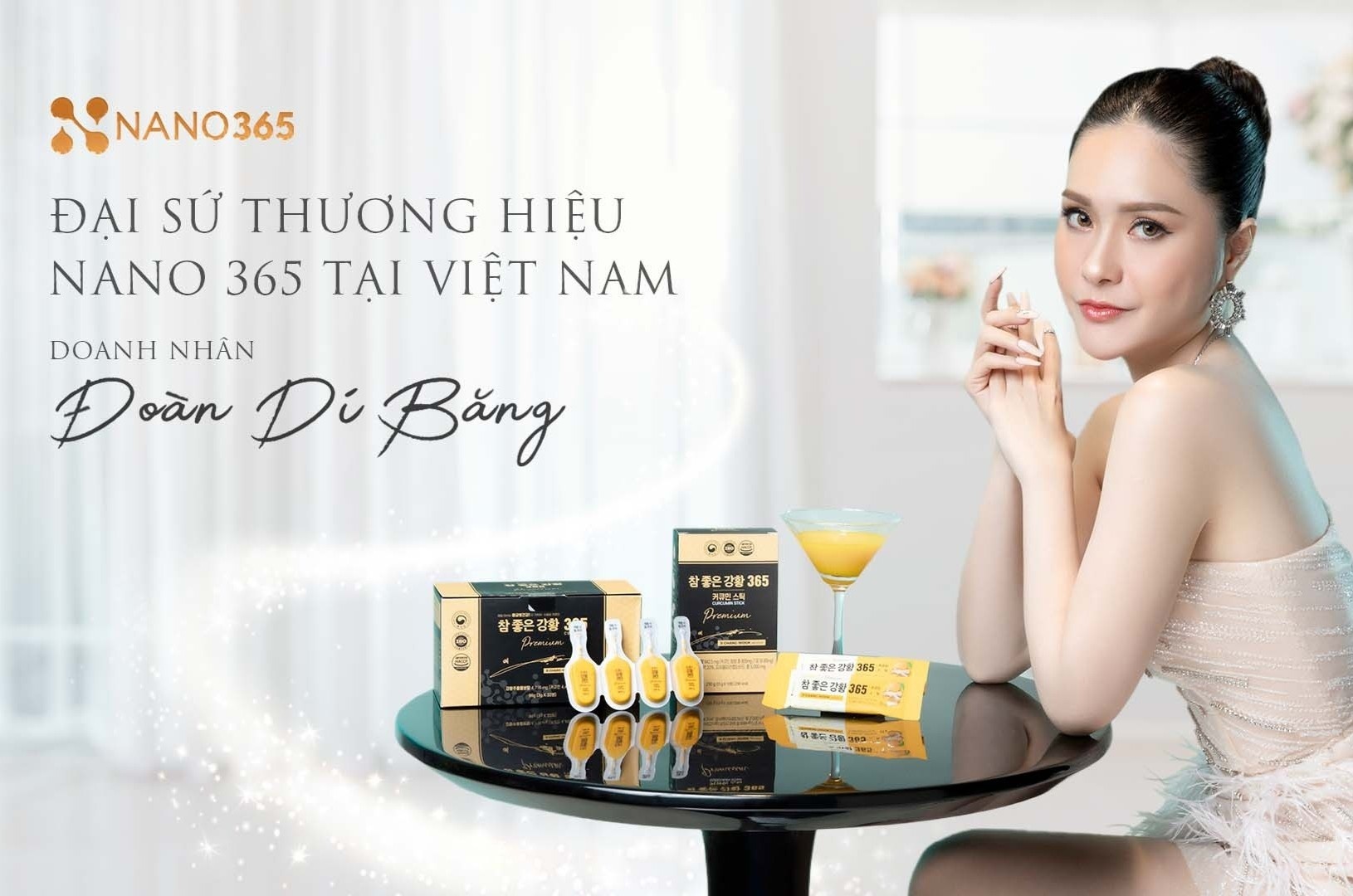 Doan Di Bang tro thanh dai su thuong hieu Nano 365 hinh anh