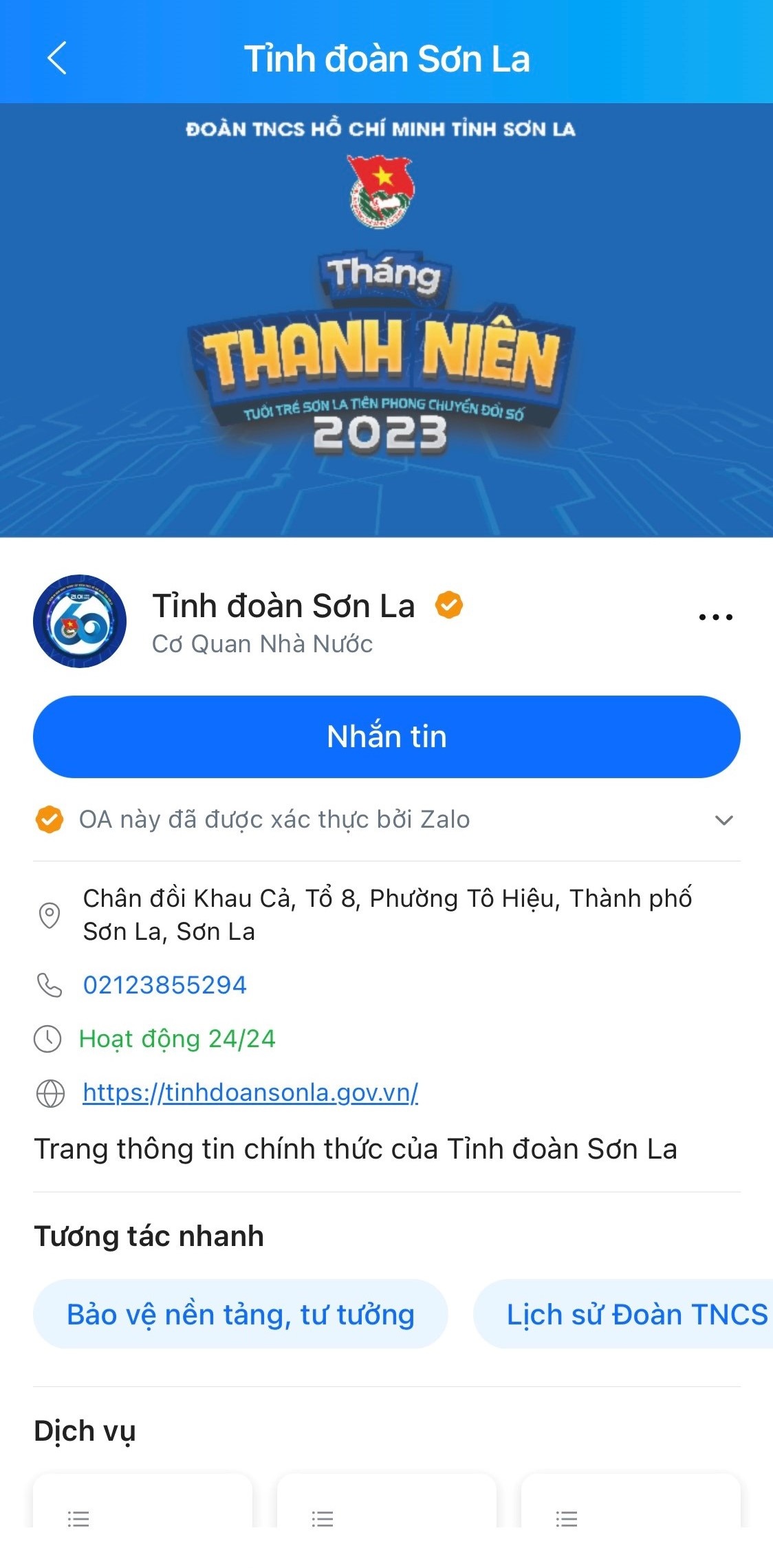 Zalo OA ảnh 2 Zalo OA anh 2