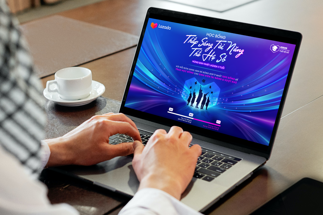 Thuong hieu va nha ban hang dong hanh Lazada boi duong nhan tai TMDT hinh anh