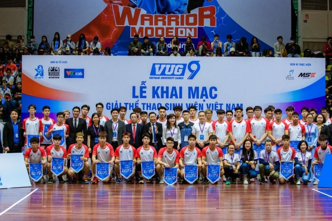 Khai mac giai The thao Sinh vien Viet Nam 2023 - khu vuc 1 hinh anh