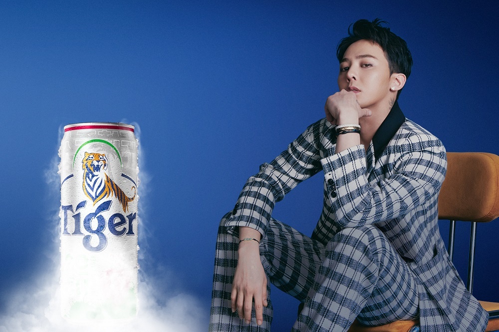 Tiger Beer chiem song mang khi cong bo G-Dragon la dai su toan cau hinh anh
