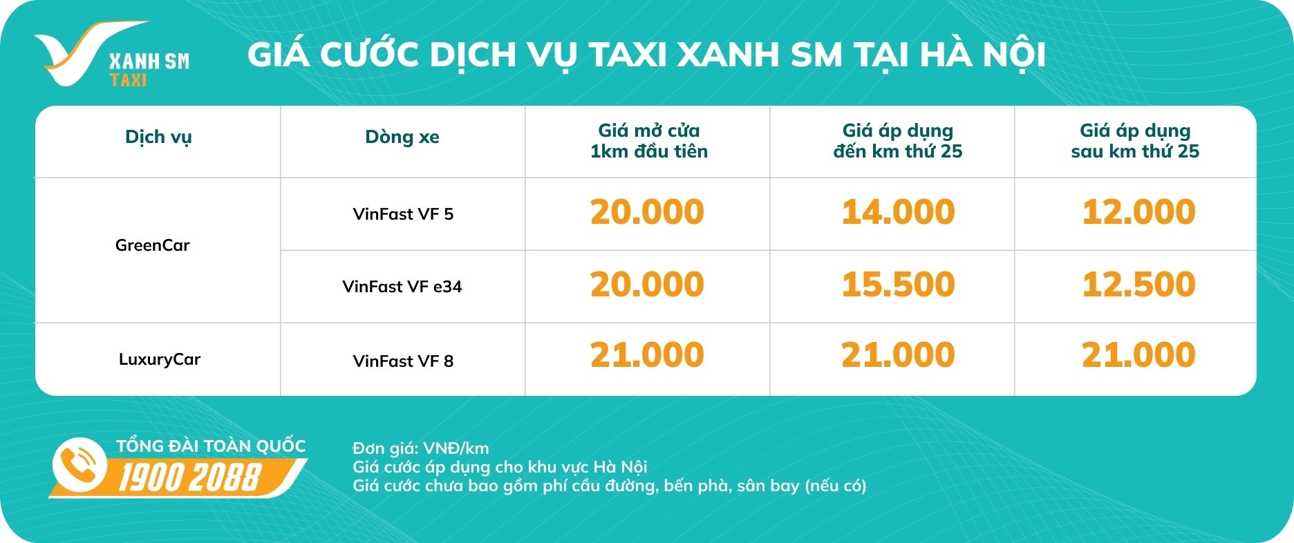 Taxi Xanh SM,  GSM anh 2