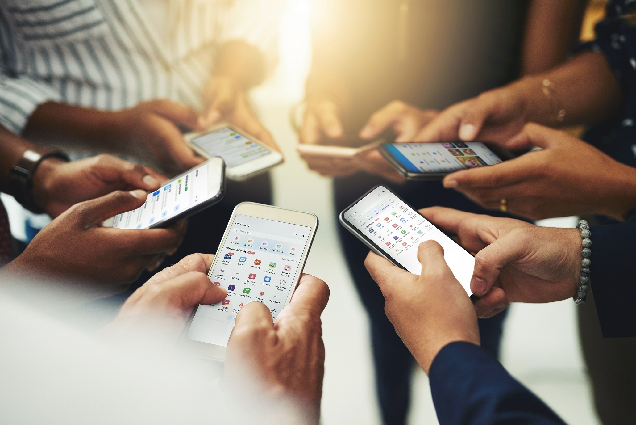 Ung dung trong ung dung mo ra ky nguyen win - win cho cac ngan hang hinh anh