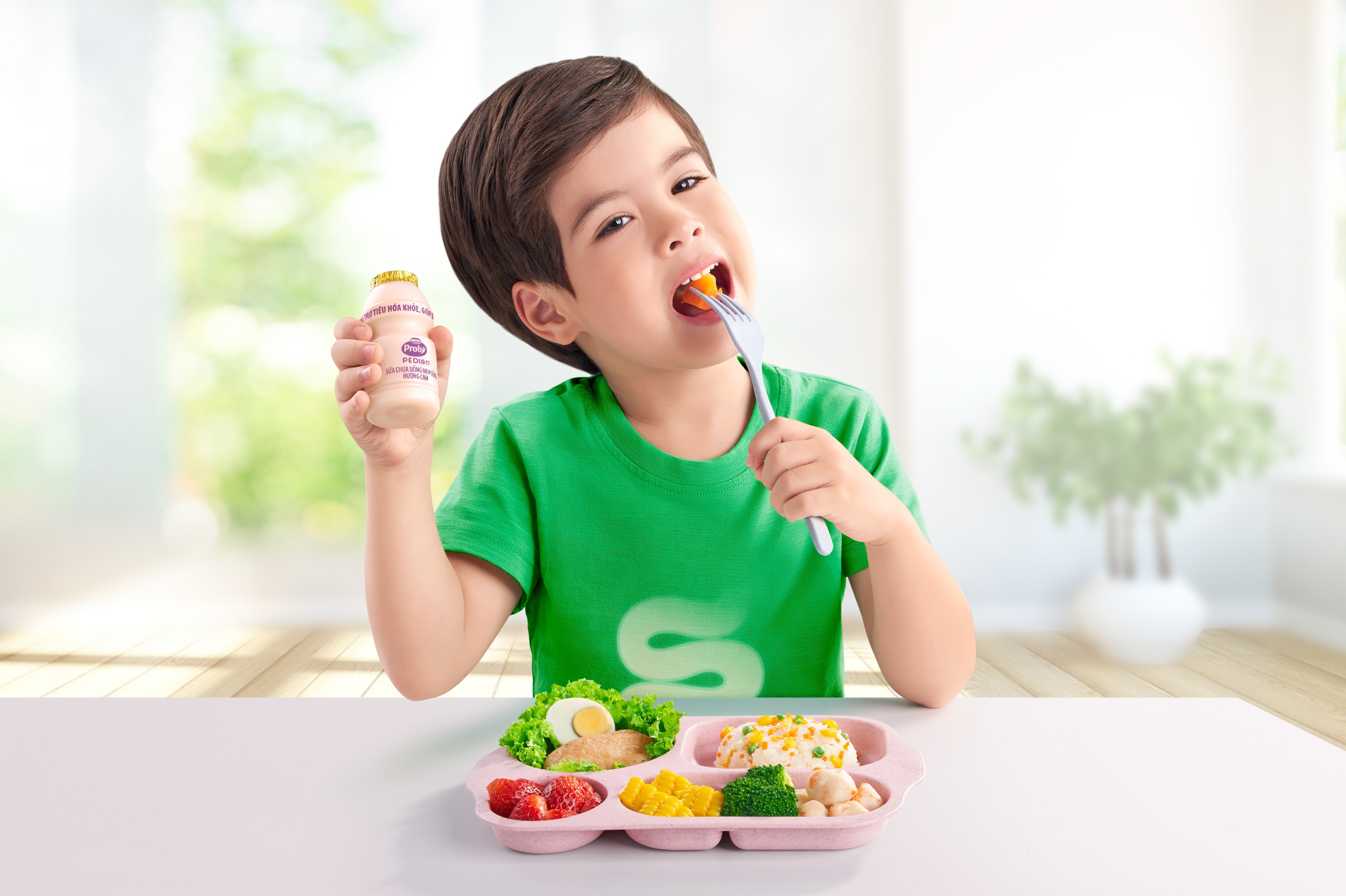 Cai thien he vi sinh duong ruot giup tre han che bieng an hinh anh