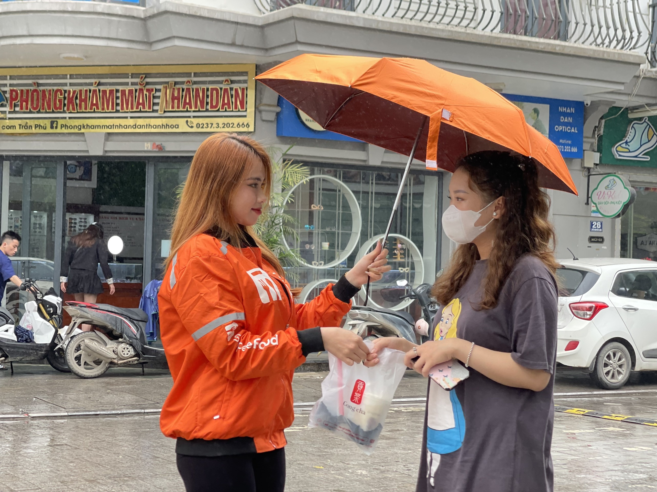 ShopeeFood dai nguoi dan Thanh Hoa tra sua Gong Cha mien phi hinh anh