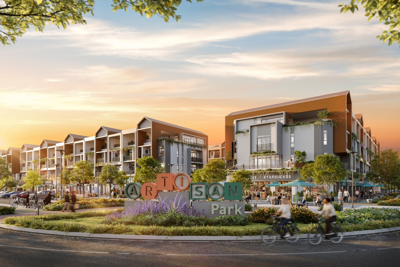 Tiem nang sinh loi cua du an nha pho thuong mai Artisan Park hinh anh