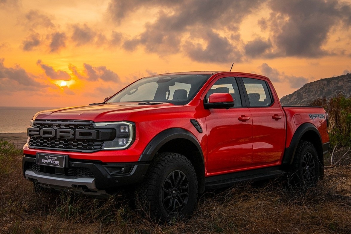 Ford Ranger Raptor 2023 cong nghe hoa kha nang off-road hinh anh
