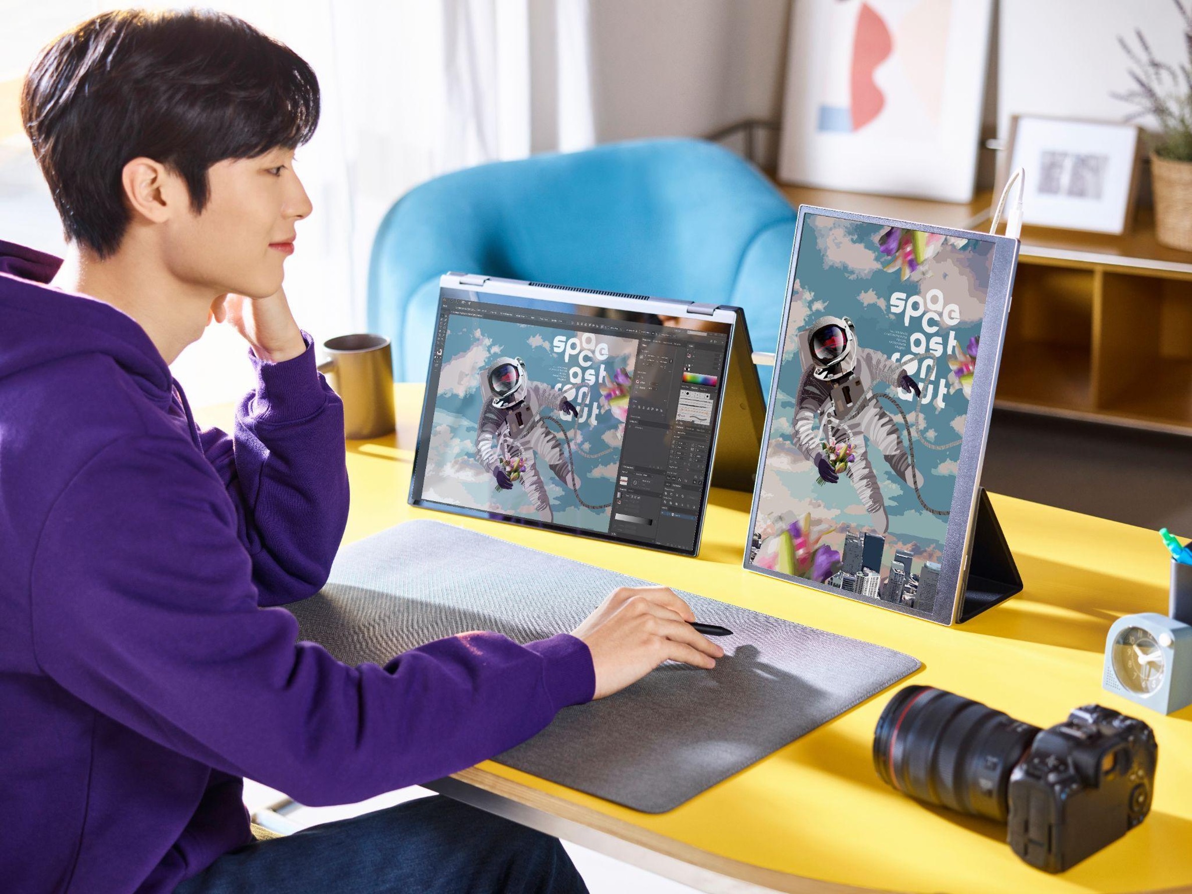 Laptop LG gram 2023 dong hanh cung the he 'Lam chat - Can tat' hinh anh