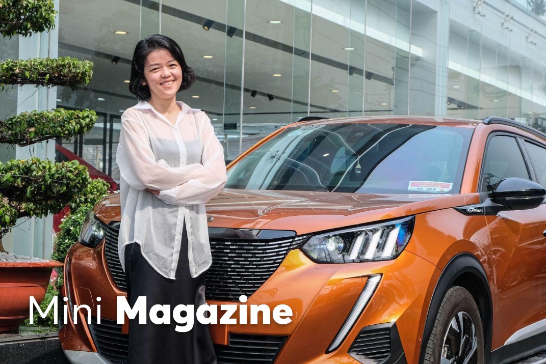 Nu chu nhan Peugeot 2008 chia se ly do so huu 'su tu Phap' hinh anh