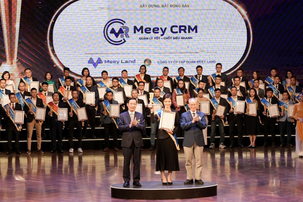 San pham proptech CRM cua Meey Land thang giai Sao Khue 2023 hinh anh