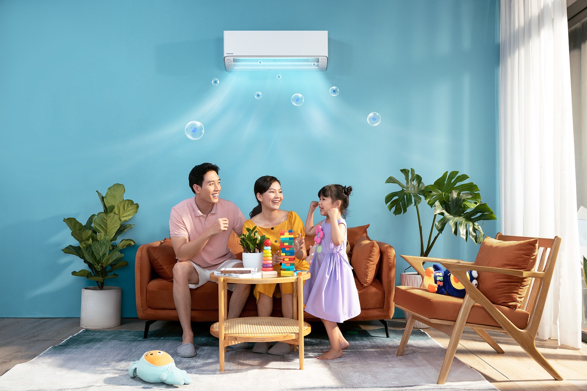 Dieu hoa '3 trong 1' giup lam mat nhanh, tiet kiem dien, loc khong khi hinh anh