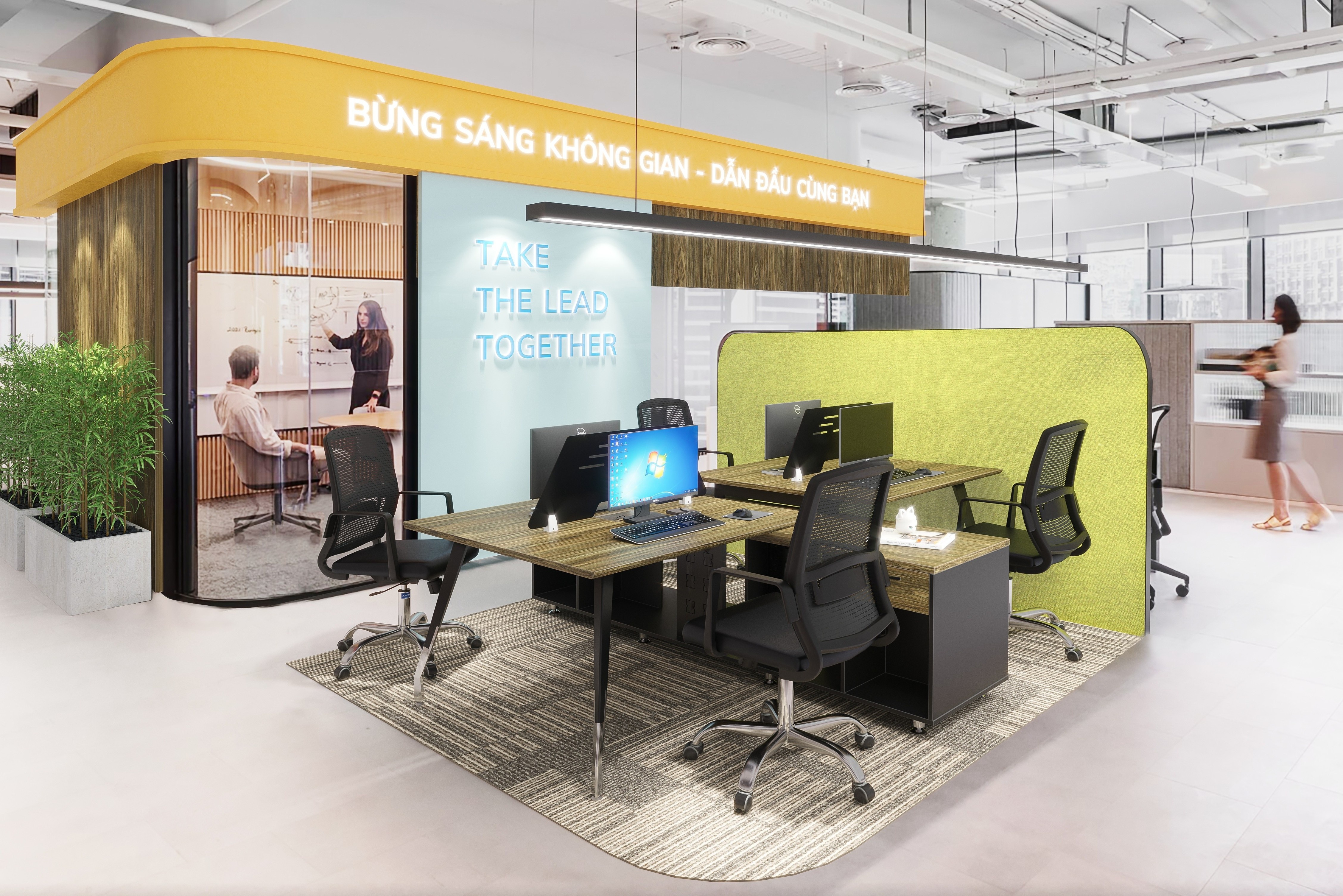 Sang tao khong gian cung bo suu tap moi tu Noi that The One hinh anh