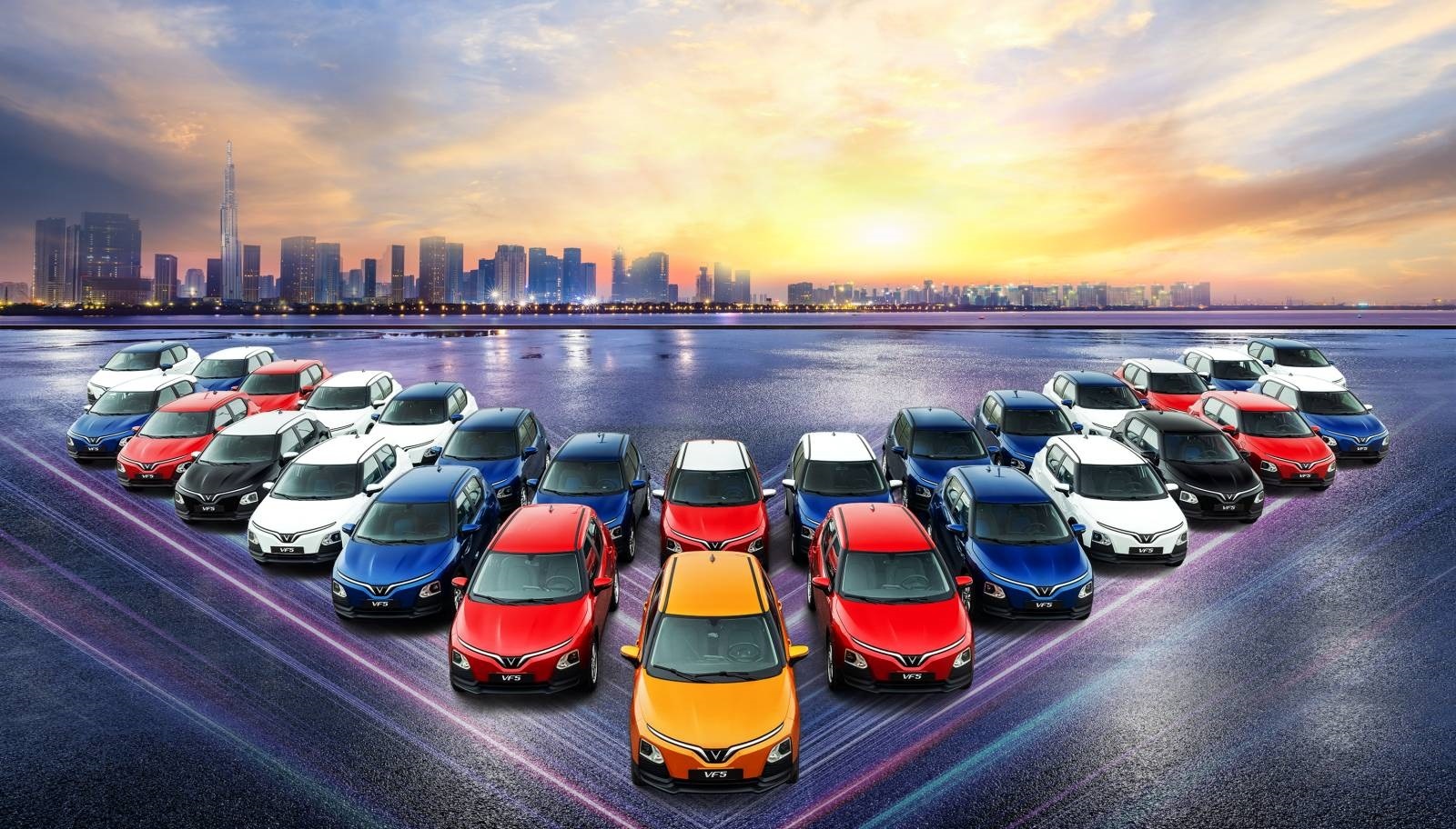 Tu tin khoe ca tinh voi bo suu tap sac mau noi bat cua VF 5 Plus hinh anh