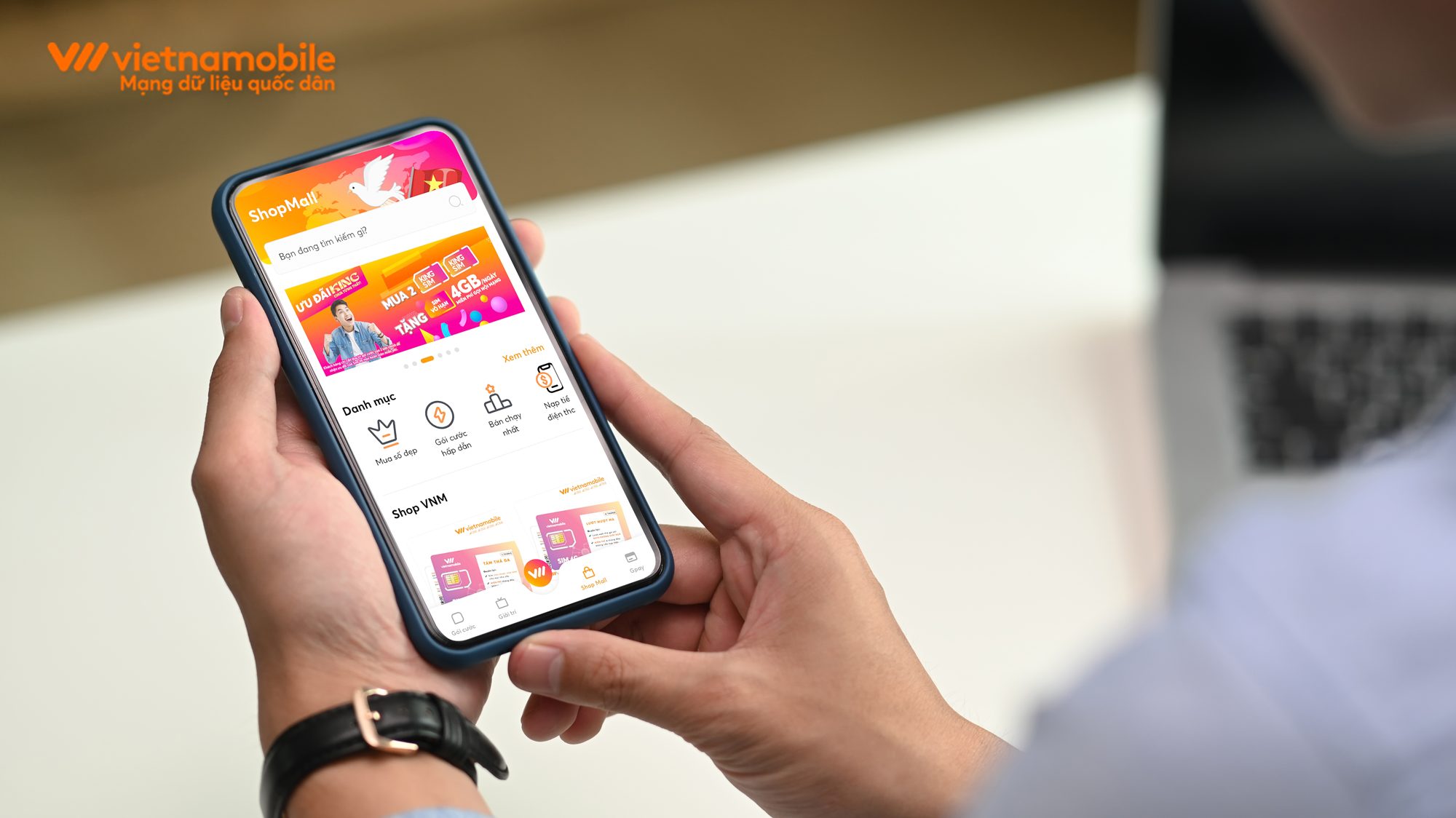 Vietnammobile,  sim Vo han anh 2