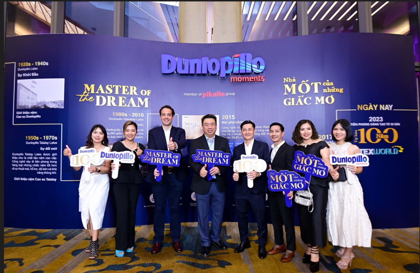 Hanh trinh di san 100 nam cua Dunlopillo hinh anh