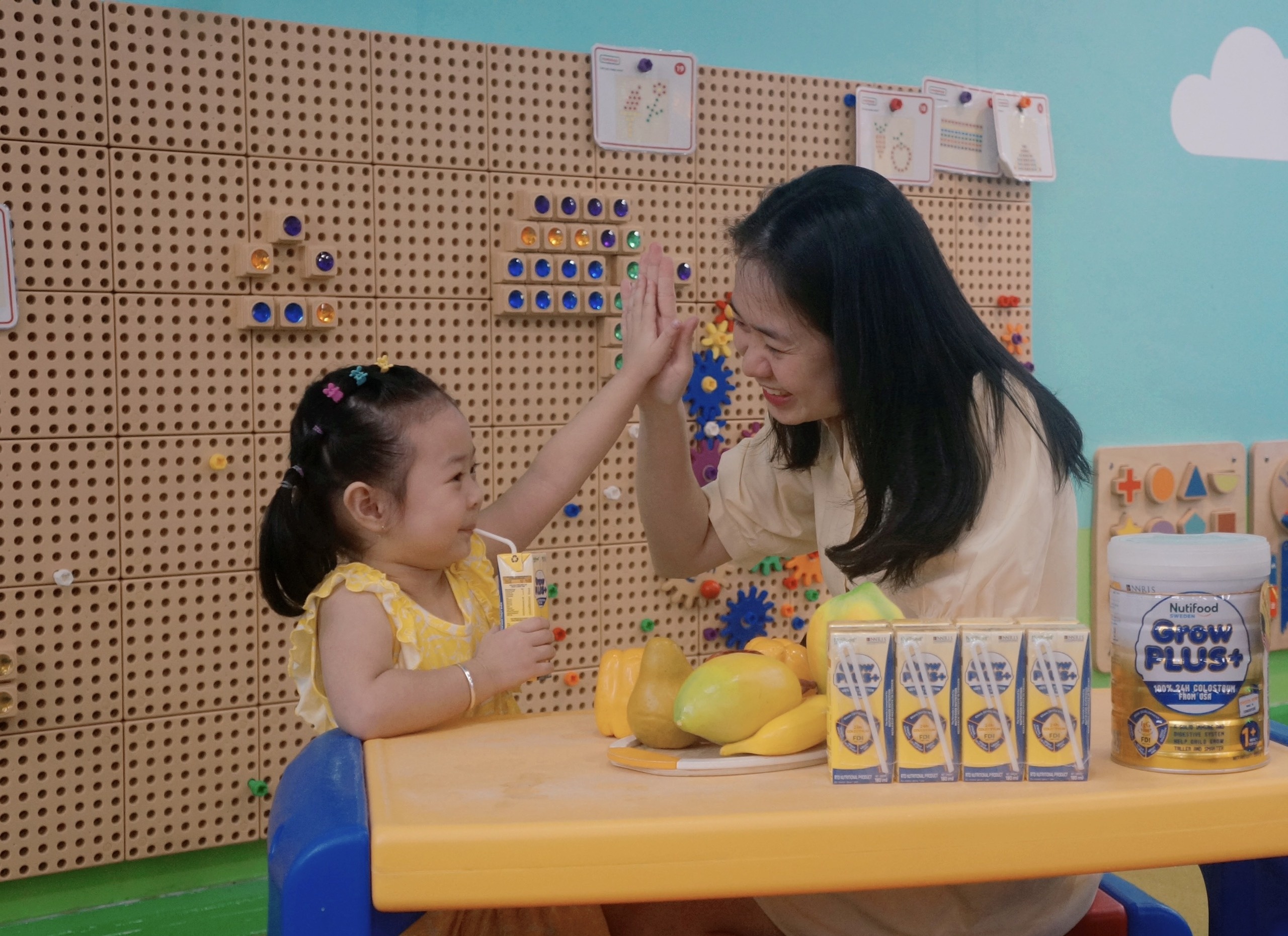 Sua non - thuc pham 'vang' tang cuong mien dich cho tre hinh anh