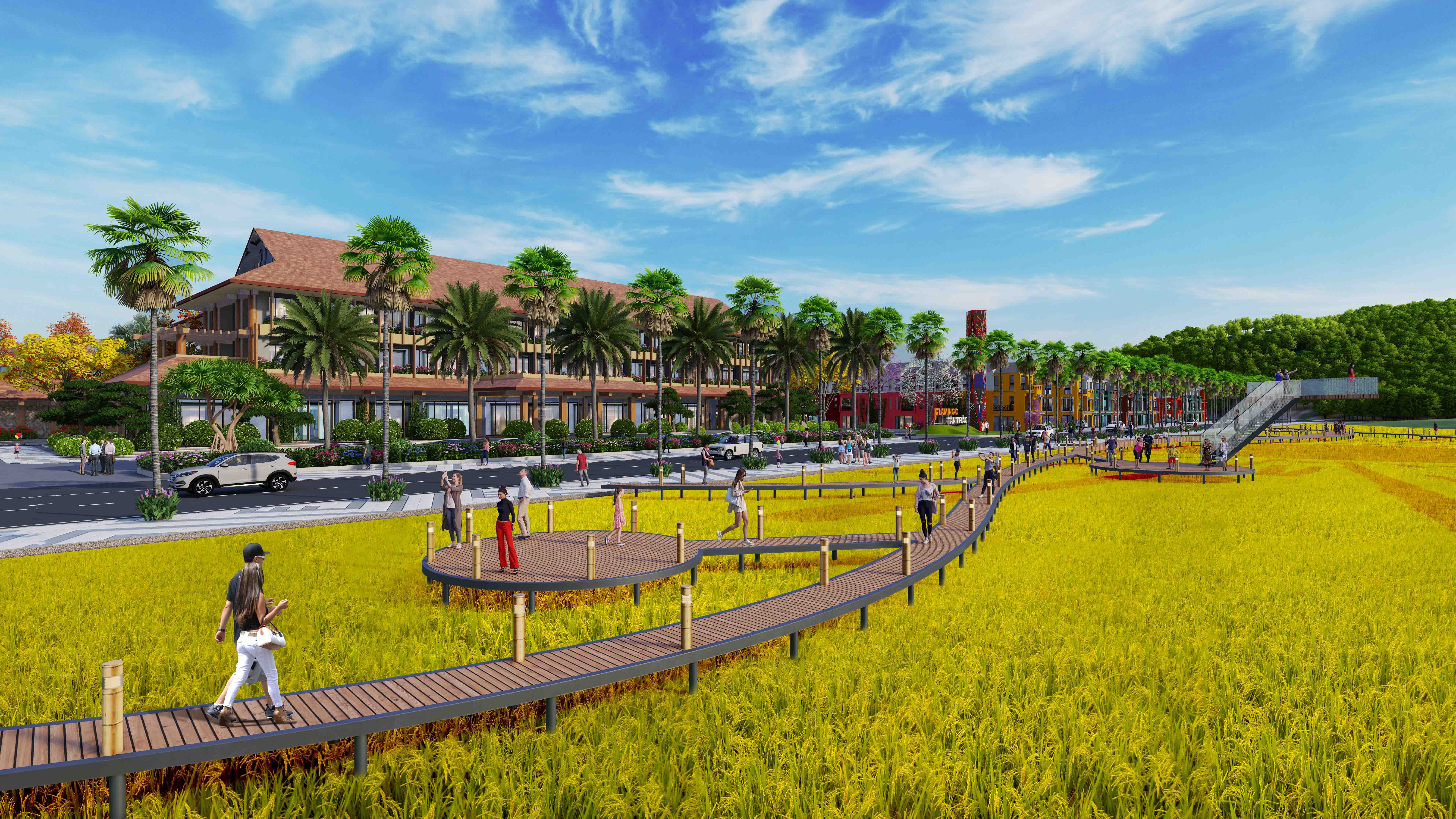 Flamingo Tan Trao anh 3