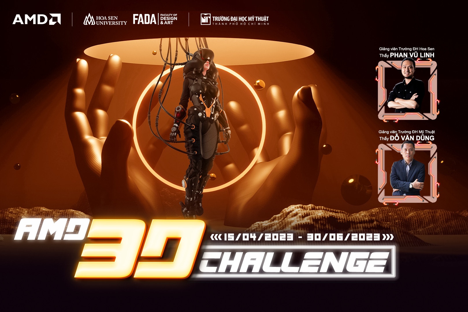 Cuoc thi 'AMD 3D Challenge' - khi ky thuat ket hop sang tao hinh anh