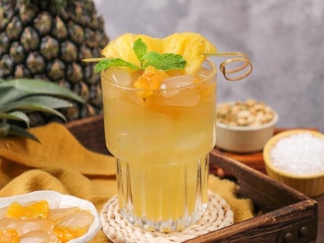 Chao he voi nhung mon tra trai cay nhiet doi hinh anh