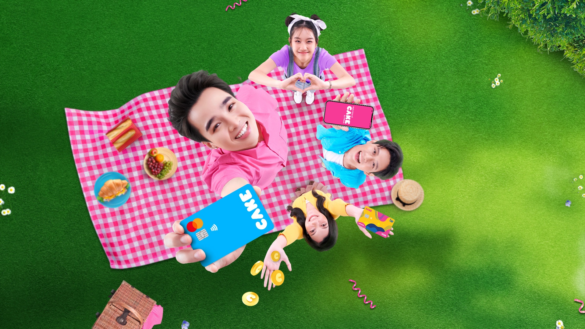 Ngan hang so,  Cake anh 3