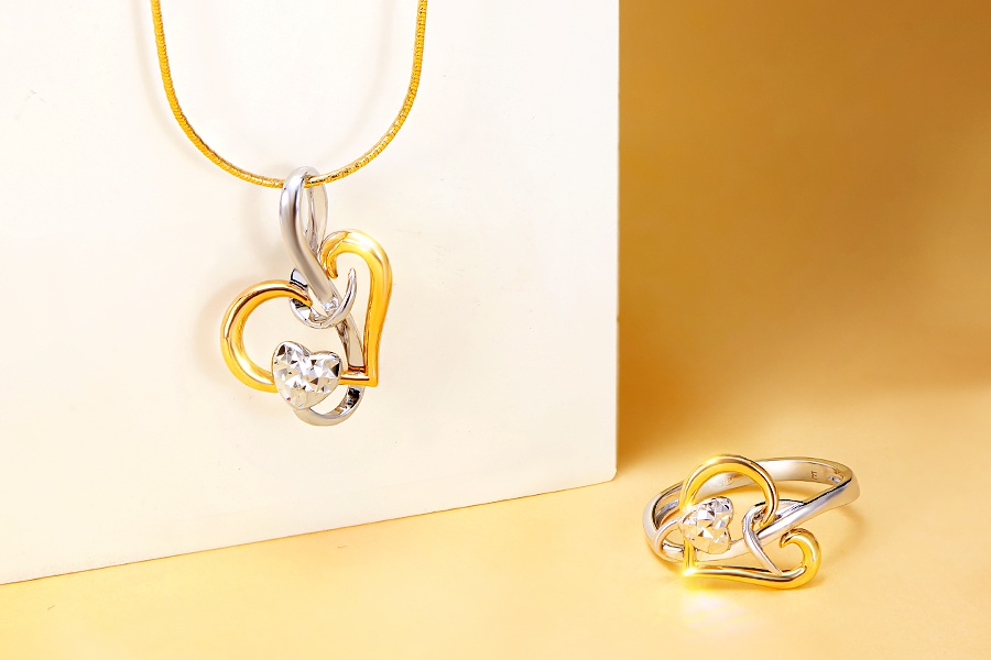 Trang suc trai tim - phu kien 'ruot' cua cac co nang ngot ngao hinh anh