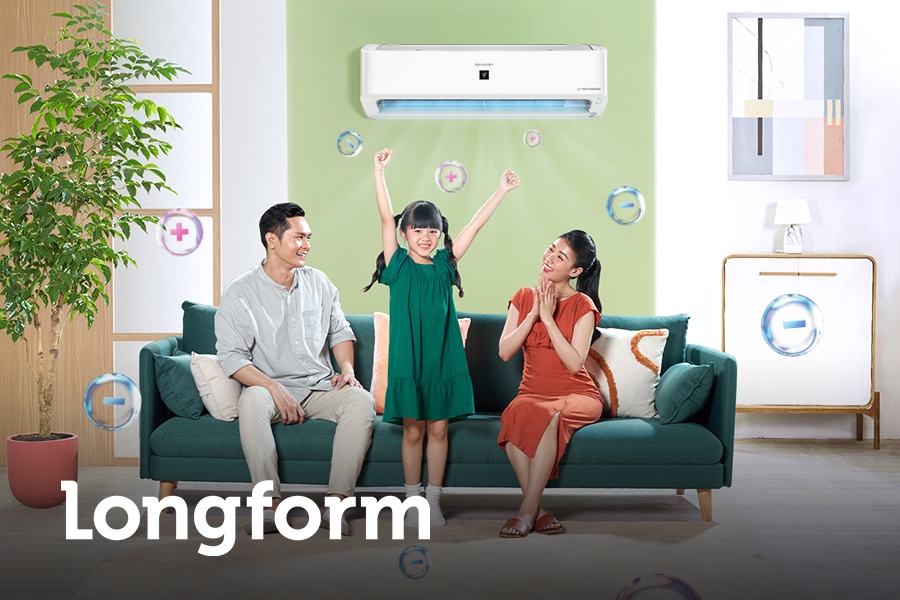 Bao ve suc khoe gia dinh voi cong nghe diet khuan cua dieu hoa Sharp hinh anh