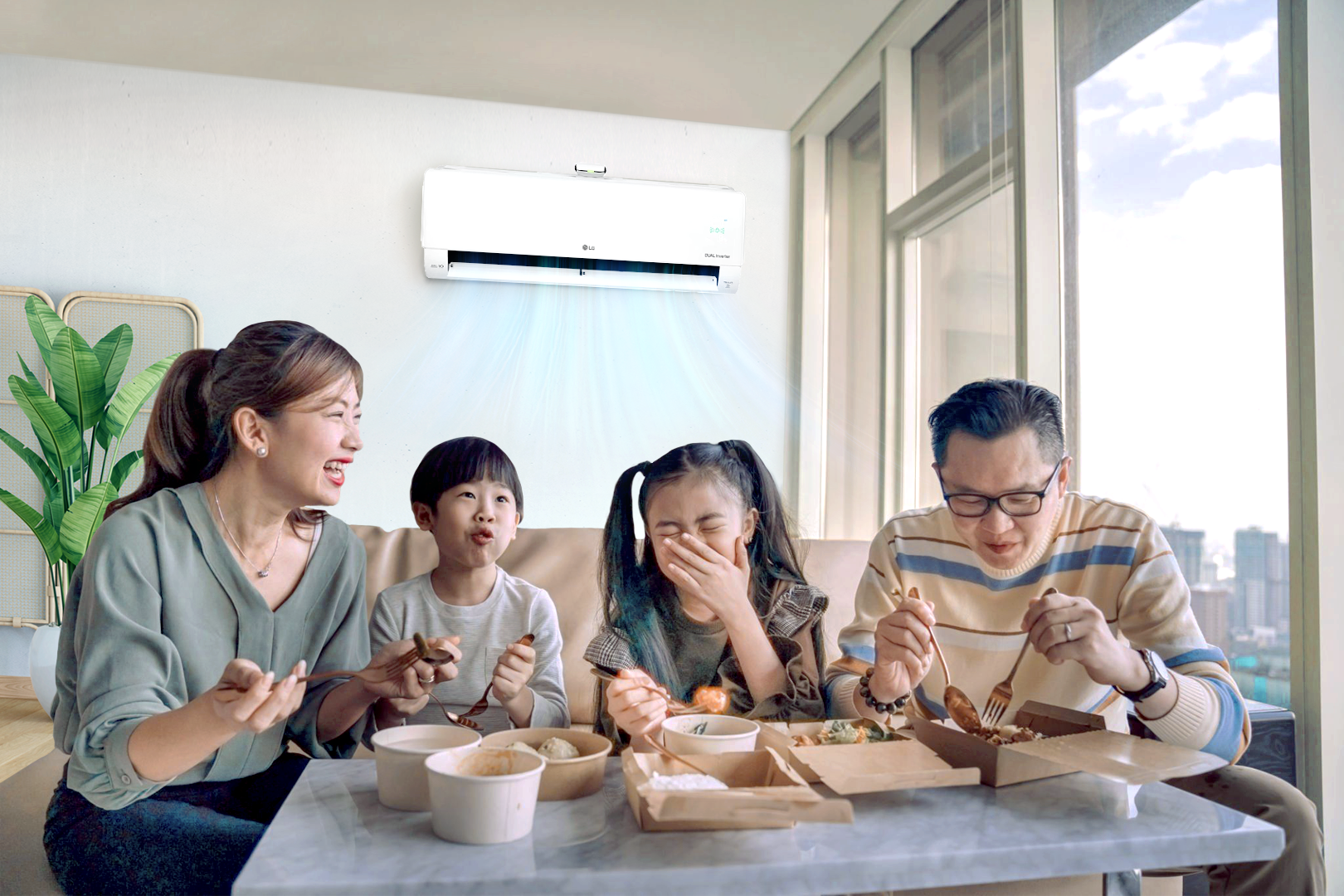 Nhung lam tuong trong viec su dung dieu hoa mua nong hinh anh