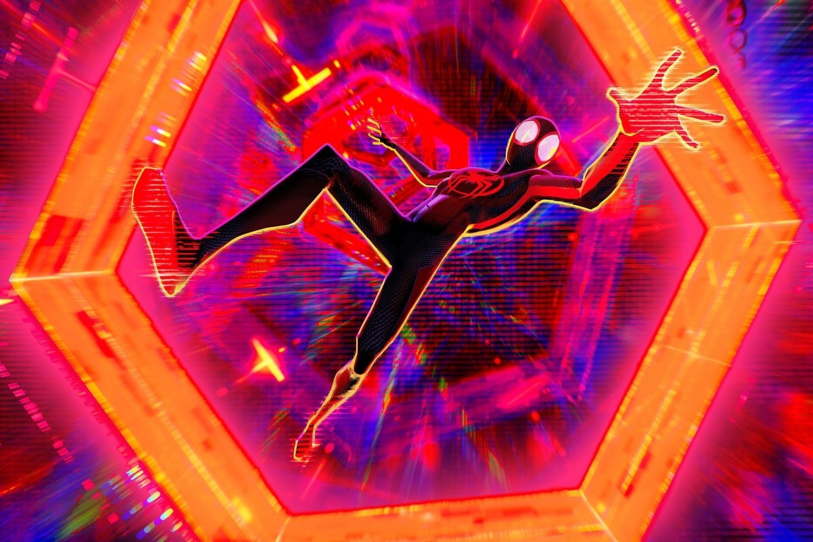 Vu tru nhen hoanh trang trong 'Spider-Man: Across the Spider-Verse' hinh anh