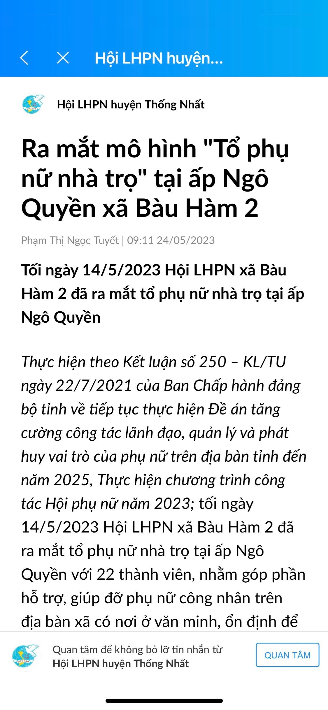 Zalo OA ảnh 6 Zalo OA anh 6