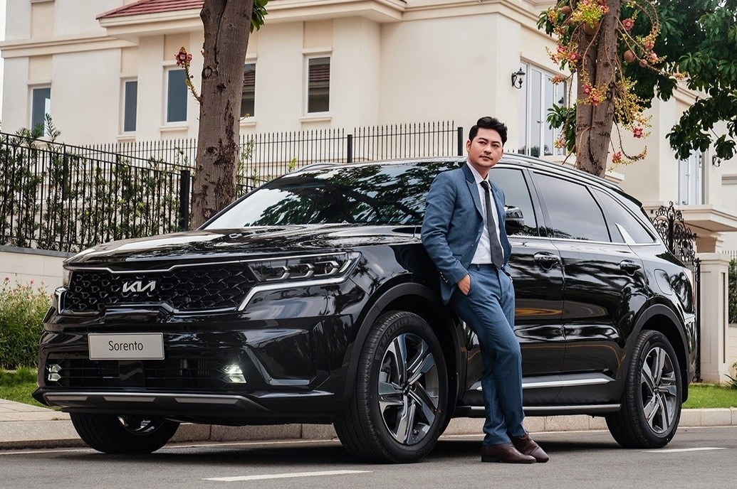 Kia Sorento - SUV cao cap xung tam doanh nhan hinh anh