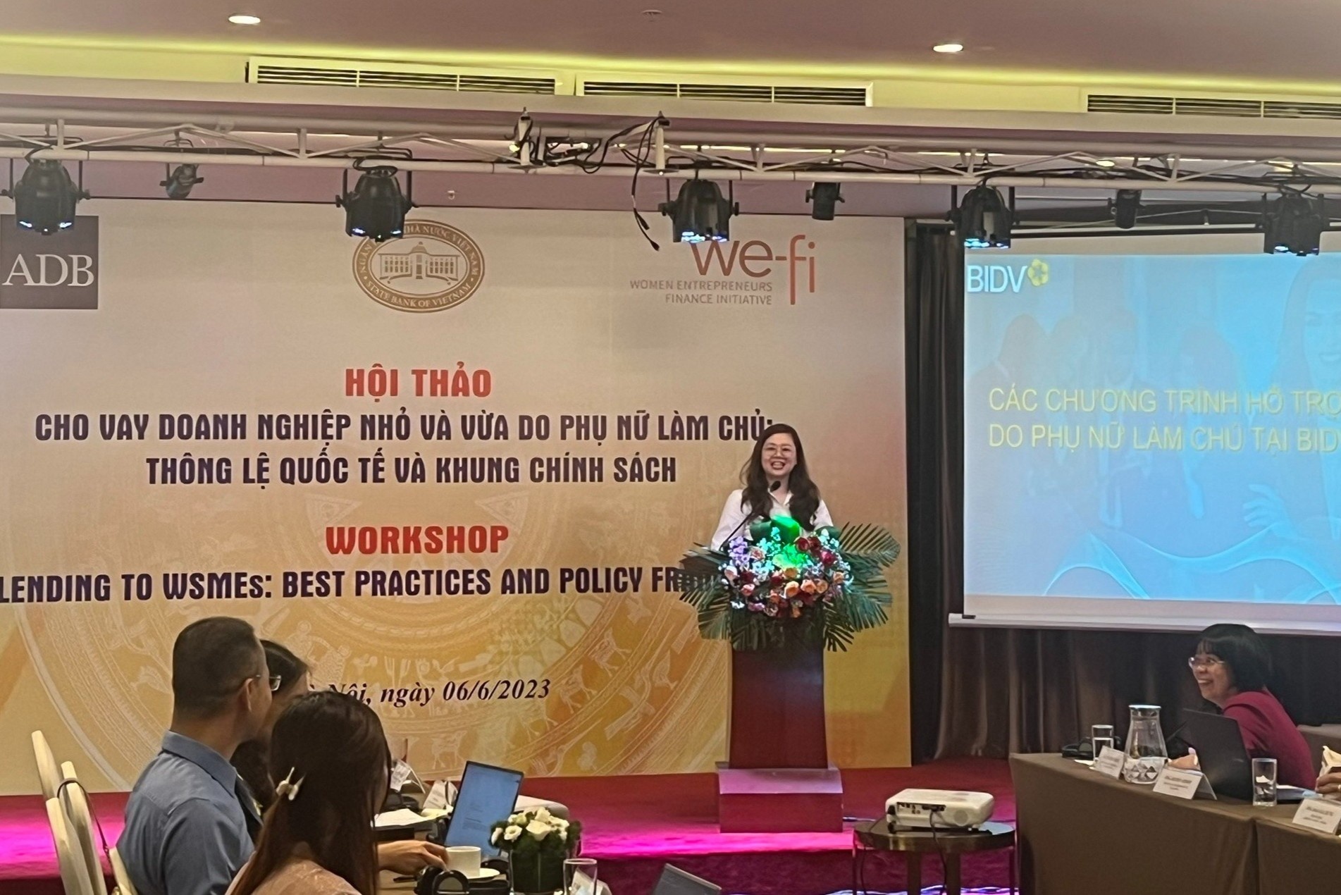 BIDV ho tro doanh nghiep nho va vua do phu nu lam chu hinh anh