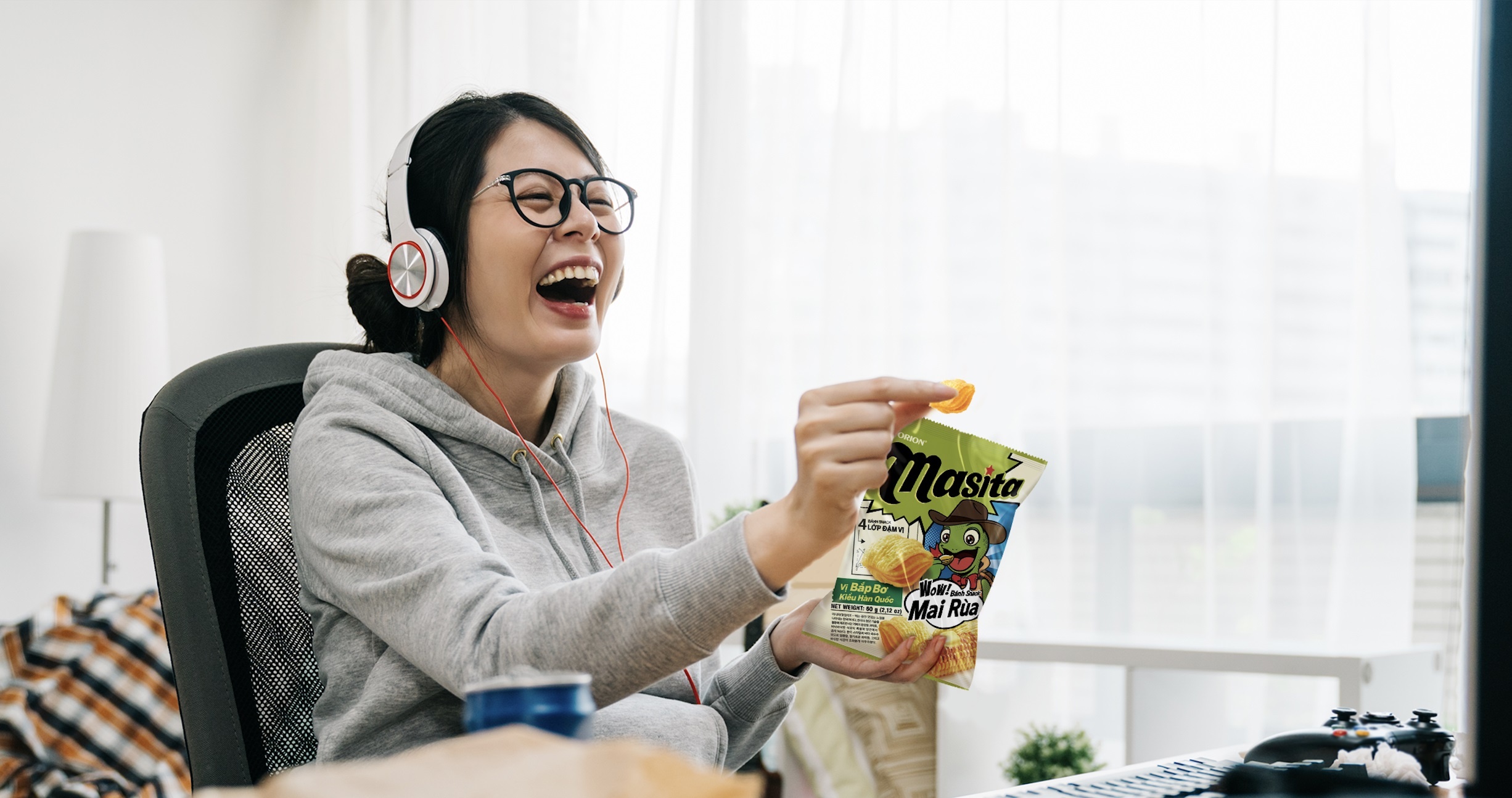 Gen Z hao hung khi snack mai rua Masita tru danh Han Quoc ve Viet Nam hinh anh